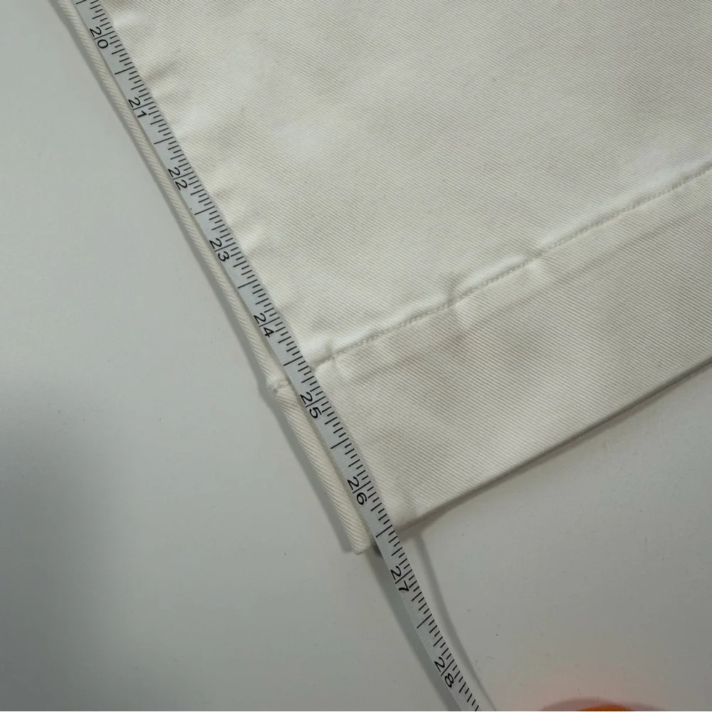 SPANX Women's White‎ Stretch Twill Cropped Wide-Leg Pants NWT Size XL - Picture 8 of 12